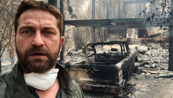 Actor Gerard Butler shares photo of Malibu home destroyed by California wildfire
