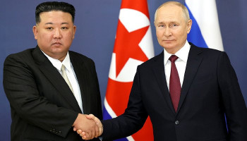 N. Korean leader congratulates Putin on inauguration