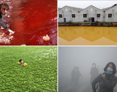 20 шокирующих фотоподтверждений ужасного загрязнения Китая