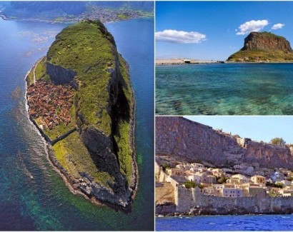 This Rocky, Greek Island Looks Abandoned, But It's Hiding A Secret City