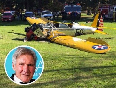 Harrison Ford uçak kazasında yaralandı