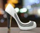 'Chameleon' smart shoes change colour at the touch of a button: App transforms the look of high heels using flexible displays