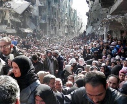 IS militants 'enter Yarmouk refugee camp' in Syrian capital