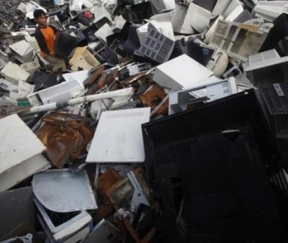 Mountain of Electrical Waste Reaches New Peak