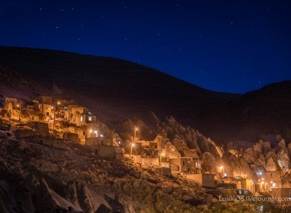 Уникальная деревня Кандован в Иране