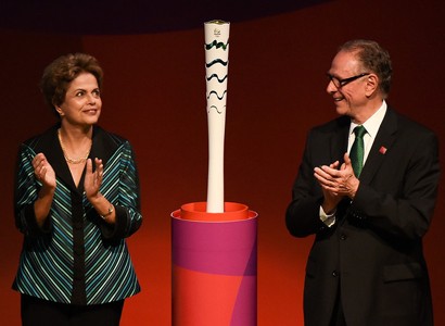 Rio 2016 Organizing Committee presents the Olympic Torch and Relay Route for the Rio 2016 Olympic Games