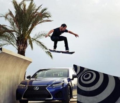 Lexus официально представил летающий скейтборд