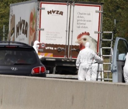 Up to 50 dead migrants found in truck on Austria highway