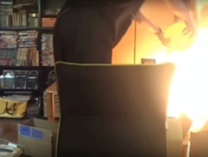 Japanese Live Streamer Guy Accidentally Burns His House Down As He Fails To Fight Flames