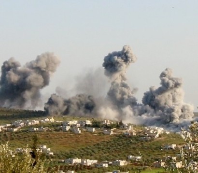 Reports: Russian jets strike Syrian provinces