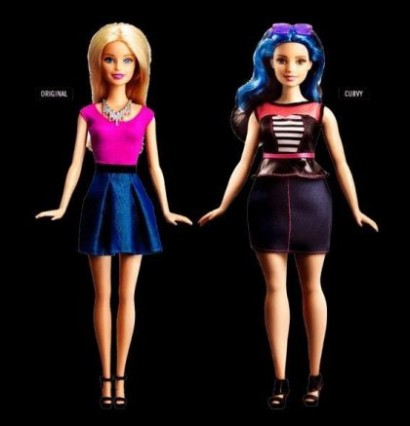 Наконец появилась линейка кукол Барби с реалистичными типами фигур