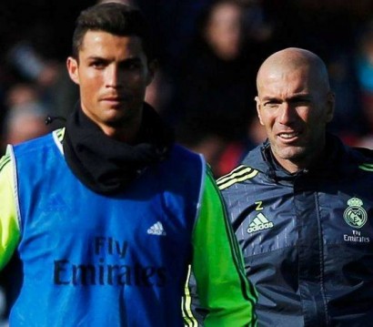 REAL MADRID - Zidane: "CR7 is the best. to manage this team is a dream"