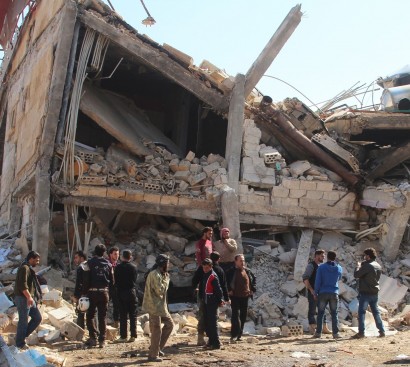 Airstrikes hit two Syrian hospitals, with Turkey condemning 'obvious war crime'