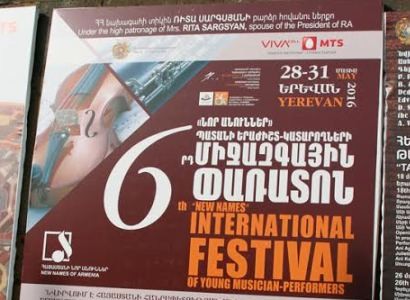 ''New Names'' 6th International Festival of Young Musician-Performers Kicks off