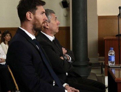 Lionel Messi handed jail term in Spain for tax fraud