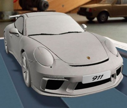 Scoop: Porsche lekt de gefacelifte 911 GT3 met kleurplaat