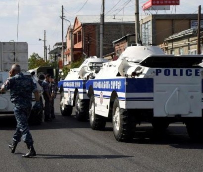 Armed men seize police station, hostages in Armenia: security service