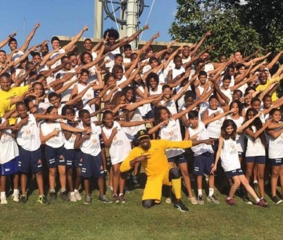 ‘These children are our future,’ says Usain Bolt after inviting favela kids to training base