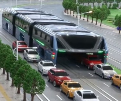 Transport of the future: the Chinese people have a bus portal