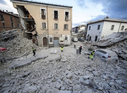 'Half the town is gone,' says Amatrice mayor as Italy quake toll hits 37