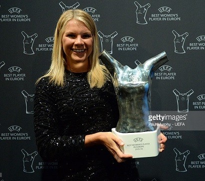 Ada Hegerberg voted Best Women's Player in Europe