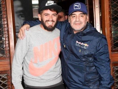 'I love him': Diego Maradona accepts love affair child as his son