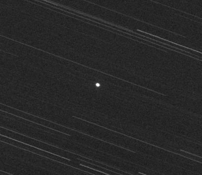 Hours after discovery, asteroid swept by