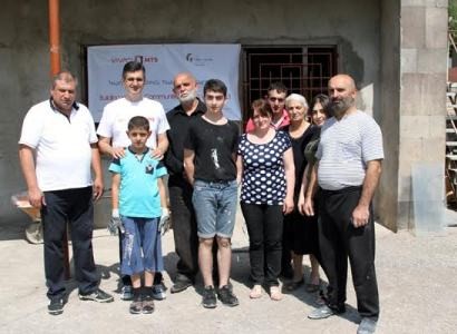 VivaCell-MTS and ''Fuller Center for Housing Armenia'' are building a house in Goris