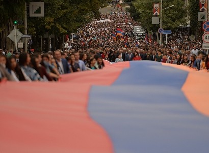 Presidents of Artsakh and Armenia partook at festive events dedicated to the 25th anniversary of the NKR proclamation