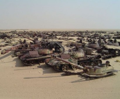 Кладбище танков в Кувейте