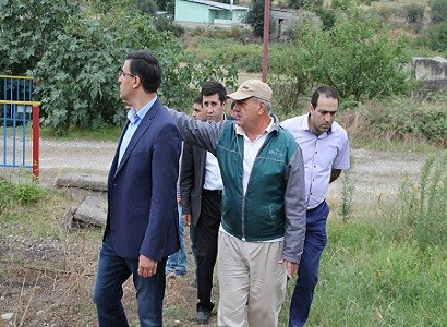 Human Rights Defenders of Armenia and Nagorno-Karabakh conducted fact-finding activities in Mataghis region, Mataghis reservoir area and Alashan region