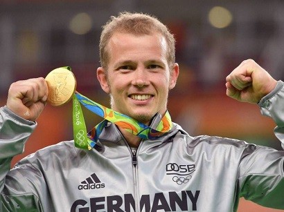 Gold Gymnast Fabian Hambüchen is Taking Home the Rio High Bar by Spieth Gymnastics