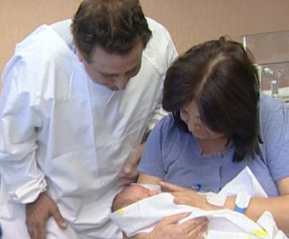 An Italian woman has given birth to a healthy baby boy at the age of 61