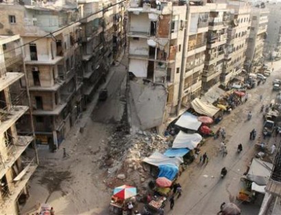 Shocking drone footage shows Aleppo destruction