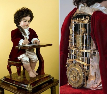 Швейцарский часовщик 240 лет назад сделал робота, который умел писать