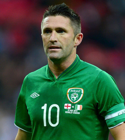 A legend of Irish football Robbie Keane became the coach