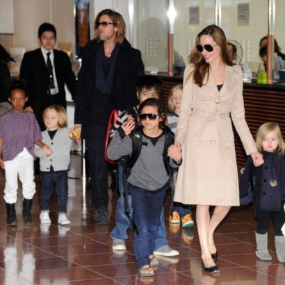 Брэд Питт и Анджелина Джоли договорились об опеке над детьми