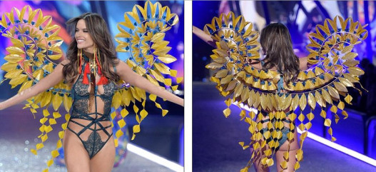 Бразильская модель Алессандра Амбросио, которая участвует в показах Victoria’s Secret с 2001 года.