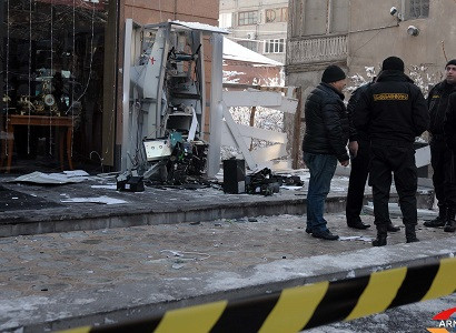 В Ереване взорвали банкоматы, похищено 7,5 млн драмов