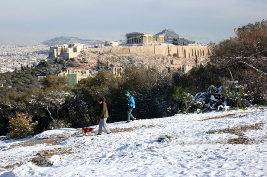 Անոմալ ցրտերի պատճառով Հունաստանում փակվել են բոլոր դպրոցները