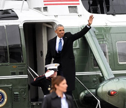 СМИ узнали, как Обама провел первый день после окончания президентства