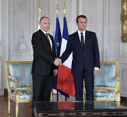 Emmanuel Macron Challenges Putin on Syria and Gay Rights