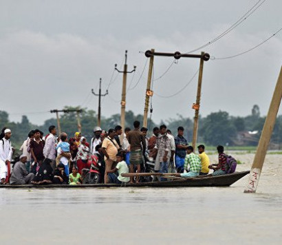 Наводнение в Индии унесло жизни не менее 20 человек