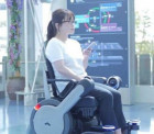 Robotic Electric Wheelchair WHILL NEXT & LinkRay Signage - Hospitality Solutions at Haneda Airport