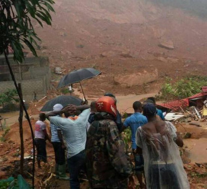 Sierra Leone mudslide claims 350 lives