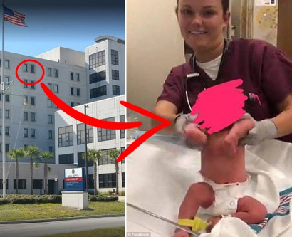 Navy staffers removed from duty after pictures of them flipping off newborn babies and making them dance to rap music emerge online