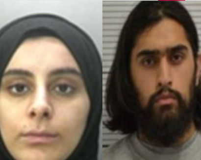 Jihadi office worker, 21, and his young wife who bought him a knife on Amazon so he could murder a hit-list of people for her on their wedding day both face life in jail