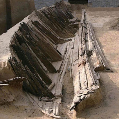 В Китае под слоем ила нашли 700-летнее судно