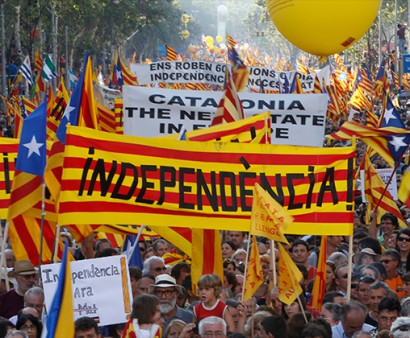 Каталония известила Испанию о своей независимости