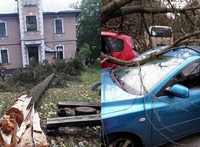 Ураган в Европе унес жизни шести человек
